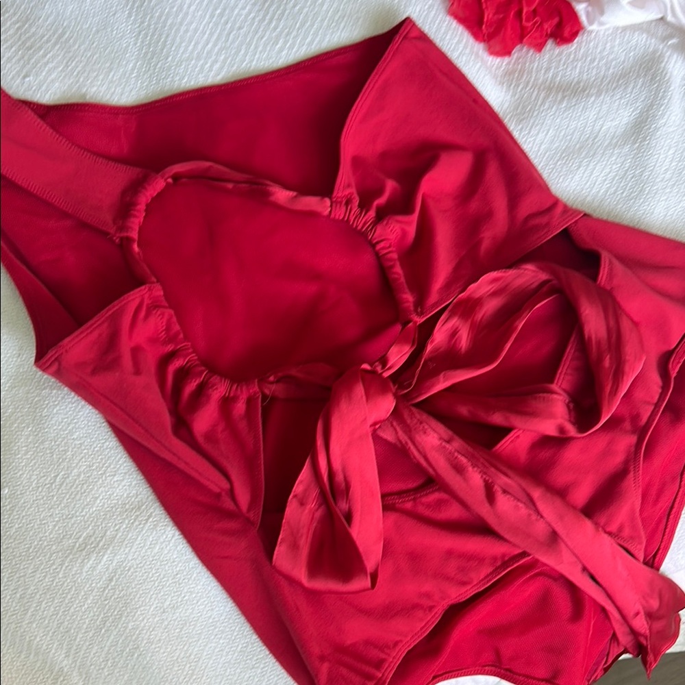 free people tie back bodysuit